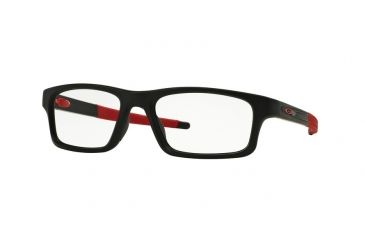 Image of Oakley Crosslink Pitch Bifocal Prescription Eyeglasses 803715-52 - Satin Black Frame