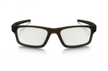 Image of Oakley Crosslink Pitch Bifocal Prescription Eyeglasses, Bark/Yellow Frame, OX8037-0352BI