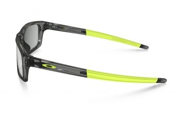 Image of Oakley Crosslink Pitch Bifocal Prescription Eyeglasses, Grey Smoke/Retina Green Frame, OX8037-0254BI
