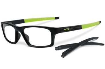 Image of Oakley Crosslink Pitch Bifocal Prescription Eyeglasses, Satin Black/Retina Burn Frame, OX8037-0954BI
