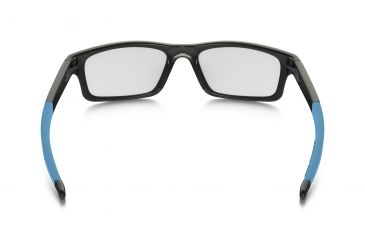 Image of Oakley Crosslink Pitch Bifocal Prescription Eyeglasses, Satin Black/Blue Frame, OX8037-0152BI