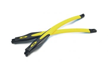 Image of Oakley Crosslink Pitch Temple Arms, Satin Black/Lemon RKT0134AA BK177