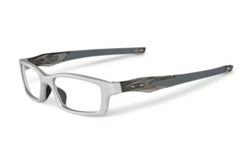 Image of Oakley CROSSLINK PRO OX3127 Prescription Eyeglasses 312707-53 - Brushed Alu. Frame