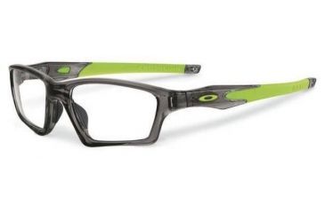 Image of Oakley Crosslink Sweep Progressive Prescription Eyeglasses, Grey Smoke/Retina Burn Frame, OX8031-0255PR