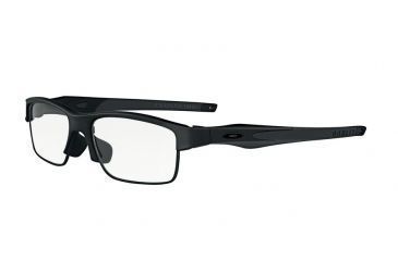 Image of Oakley CROSSLINK SWITCH ASIAN OX3150 Bifocal Prescription Eyeglasses 315001-56 - Satin Black Frame
