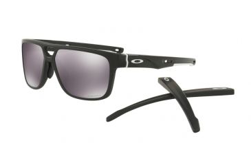 Image of Oakley CROSSRANGE PATCH A OO9391 Progressive Prescription Sunglasses OO9391-939102-60 - Lens Diameter 60 mm, Frame Color Matte Black