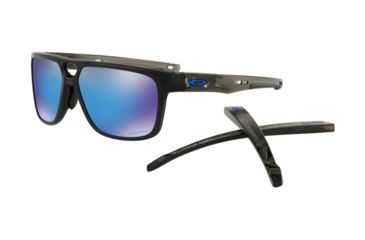 Image of Oakley CROSSRANGE PATCH A OO9391 Progressive Prescription Sunglasses, 60mm, Matte Black Prizmatic, OO9391-939106-60-PRO