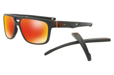 Image of Oakley CROSSRANGE PATCH A OO9391 Progressive Prescription Sunglasses, 60mm, Matte Carbon, OO9391-939111-60-PRO