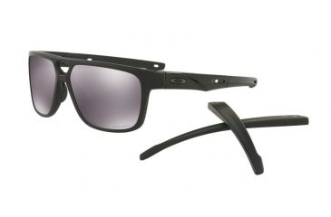 Image of Oakley CROSSRANGE PATCH OO9382 Single Vision Prescription Sunglasses OO9382-938206-60 - Lens Diameter 60 mm, Frame Color Matte Black