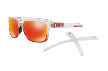Image of Oakley CROSSRANGE PATCH OO9382 Single Vision Prescription Sunglasses OO9382-938208-60 - Lens Diameter 60 mm, Frame Color Ruby Mist