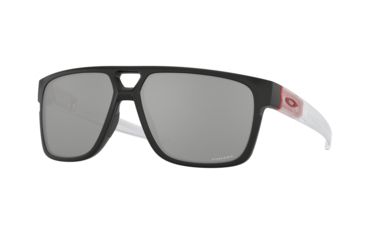 Image of Oakley CROSSRANGE PATCH OO9382 Single Vision Prescription Sunglasses, 60mm, Matte Black, OO9382-938218-60-SV