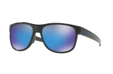 Image of Oakley CROSSRANGE R OO9359 Single Vision Prescription Sunglasses OO9359-935903-57 - Lens Diameter 57 mm, Frame Color Grey Smoke