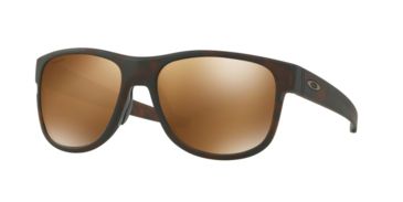 Image of Oakley CROSSRANGE R OO9359 Single Vision Prescription Sunglasses OO9359-935907-57 - Lens Diameter 57 mm, Frame Color Matte Tortoise
