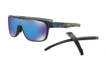 Image of Oakley CROSSRANGE SHIELD A OO9390 Single Vision Prescription Sunglasses OO9390-939005-31 - Lens Diameter 131 mm, Lens Diameter 31 mm, Frame Color Black Ink