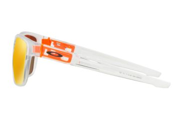 Image of Oakley CROSSRANGE XL OO9360 Single Vision Prescription Sunglasses, 58mm, Matte Clear, OO9360-936018-58-SV