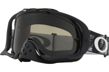 Image of Oakley Crowbar MX Goggles, Jet Black/Dark Grey, 57-974