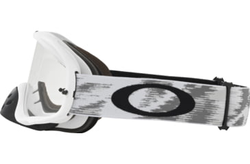Image of Oakley Crowbar MX Goggles, Matte White/Clear, 57-952