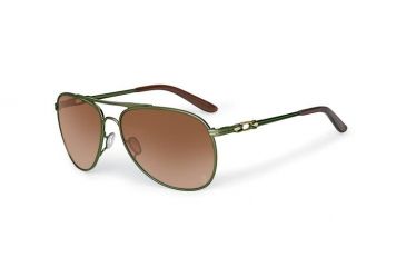 Image of Oakley Daisy Chain Gretchen Bleiler Series Sunglasses, Olive Frame, VR50 Brown Gradient Lens OO4062-11
