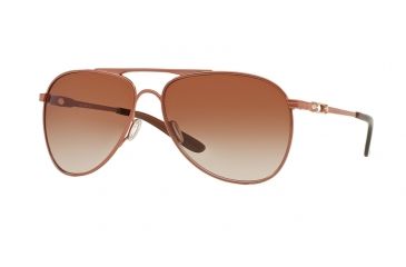 Image of Oakley Daisy Chain Sunglasses 406213-60 - Grapefruit Pearl Frame, Drk Brown Gradient Lenses