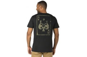 Image of Oakley Death Card SI Tee, Jet Black, Medium 455388-01K-MD