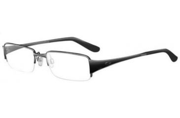 Image of Oakley Debate 49mm Black Chrome Eyeglass Frames w/ Blank Lenses OX3118-0249