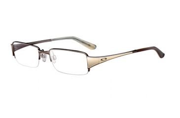 Image of Oakley Debate 49mm Polished Chocolate Women's Eyeglass Frames w/ Blank Lenses OX3118-0449