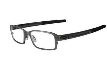 Image of Oakley Deringer 52mm Raw Chrome Eyeglass Frames w/ Blank Lenses OX5066-0452