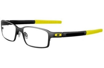 Image of Oakley Deringer Livestrong 52mm Satin Black Eyeglass Frames w/ Blank Lenses OX5066-0552