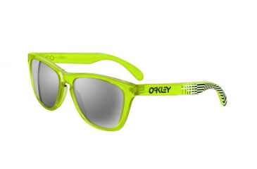 Image of Oakley Deuce Coupe Frogskins Sulphur  Bifocal Rx Sunglasses 24-316