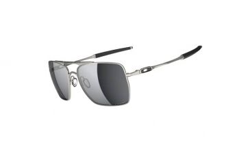 Image of Oakley Deviation Light Frame w/ Black Iridium Polarized Lenses Men's Sunglasses OO4061-06