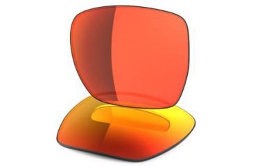 Image of Oakley Deviation Replacement Lenses, Ruby Iridium 43-527