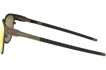 Image of Oakley DIECUTTER OO4137 Sunglasses 413702-55 - Pewter Frame, Prizm Ruby Lenses