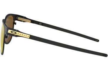Image of Oakley DIECUTTER OO4137 Sunglasses 413703-55 - Satin Black Frame, 24K Iridium Lenses