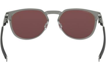 Image of Oakley DIECUTTER OO4137 Sunglasses 413704-55 - Satin Chrome Frame, Prizm Sapphire Lenses