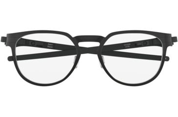 Image of Oakley DIECUTTER RX OX3229 Eyeglass Frames 322901-50 - Satin Black Frame, Clear Lenses