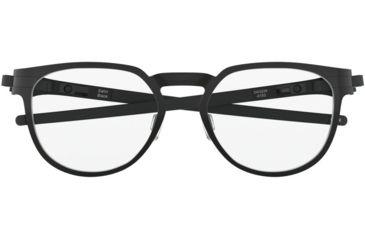 Image of Oakley DIECUTTER RX OX3229 Eyeglass Frames 322901-52 - Satin Black Frame, Clear Lenses