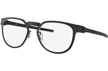 Image of Oakley DIECUTTER RX OX3229 Eyeglass Frames 322901-52 - Satin Black Frame, Clear Lenses
