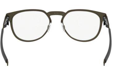 Image of Oakley DIECUTTER RX OX3229 Eyeglass Frames 322902-50 - Pewter Frame, Clear Lenses