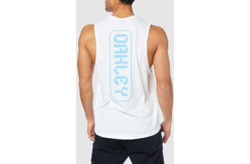 Image of Oakley Digit Tank Top - Mens, White, Small, FOA400606-100-S