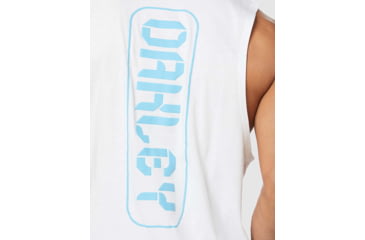 Image of Oakley Digit Tank Top - Mens, White, Small, FOA400606-100-S