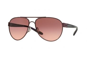 Image of Oakley DISCLOSURE OO4110 Single Vision Prescription Sunglasses OO4110-411001-58 - Lens Diameter 58 mm, Frame Color Polished Blackberry