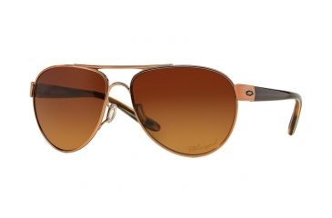 Image of Oakley DISCLOSURE OO4110 Single Vision Prescription Sunglasses OO4110-411005-58 - Lens Diameter 58 mm, Frame Color Rose Gold