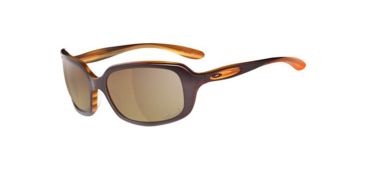 Image of Oakley Disguise Striped Plum Frame w/ Bronze Polarized Lenses Women's Sunglasses OO2030-06