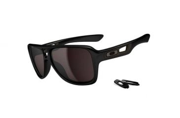Image of Oakley Dispatch Matte Black Frame w/ Grey Lenses Men's Sunglasses OO9090-01