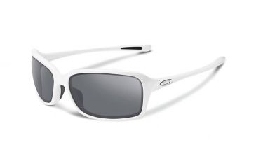 Image of Oakley Dispute Womens Sunglasses, Arctic Frame, Grey Lens OO9233-01