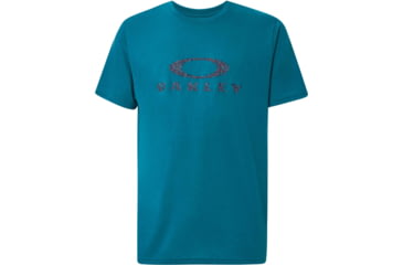Image of Oakley Dots Ellipse Short Sleeve Tee - Mens, Forest Town, Extra Small, FOA400260-74F-XS