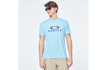 Image of Oakley Dots Logo Ellipse Short Sleeve Tee - Mens, Aviator Blue, Small, FOA400260-6VB-S