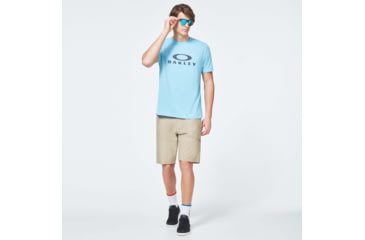 Image of Oakley Dots Logo Ellipse Short Sleeve Tee - Mens, Aviator Blue, Small, FOA400260-6VB-S