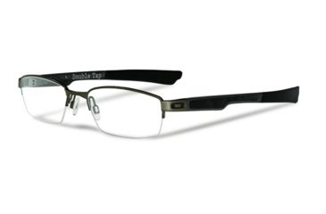 Image of Oakley DOUBLE TAP OX3123 Prescription Eyeglasses 312302-51 - Pewter Frame