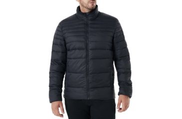 Image of Oakley Down Bomber Jacket - Mens, Blackout, Medium, 412541-02E-M